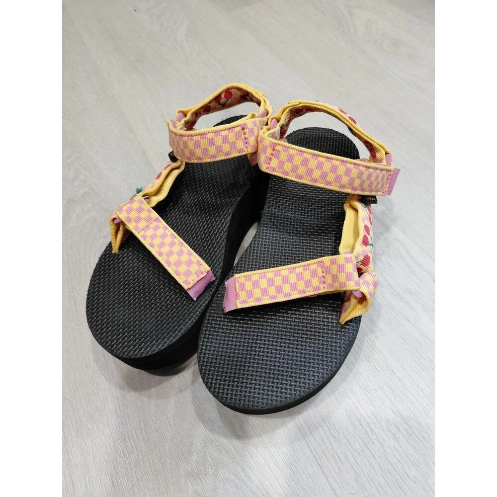 Teva Midform Universal Sandal - Cherries -Women Size 7 Multicolor